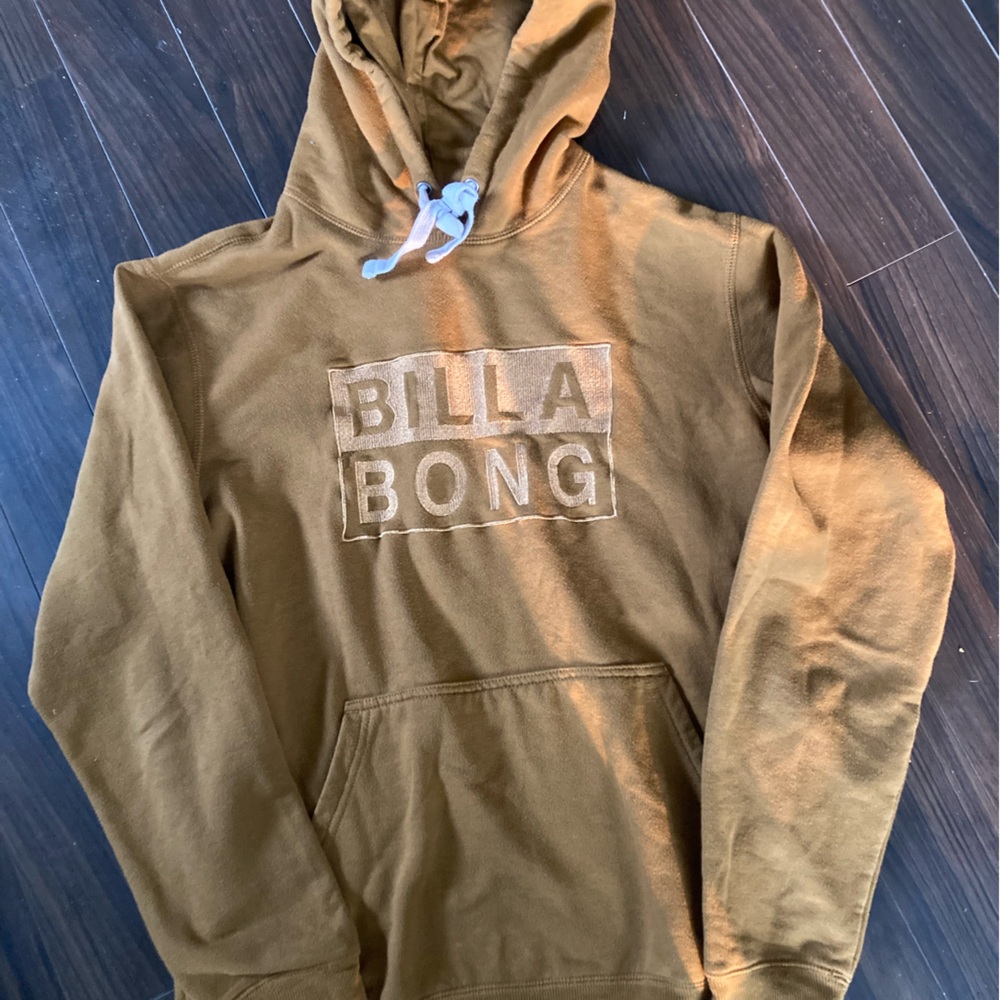 Billabong Men's Tan Hoodie